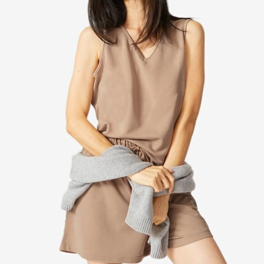 NYDJ French Terry Tank and Shorts Lounge Set NEW